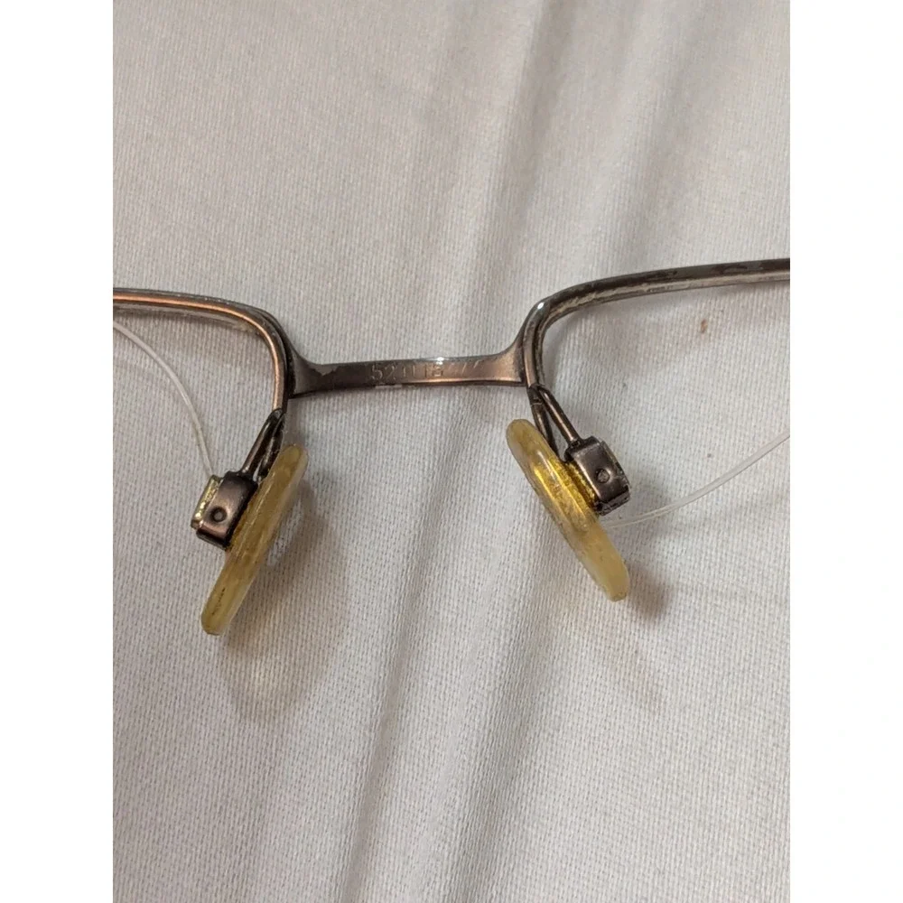 Burberry Eyeglasses B 1006 1012 Frames Only Half Rim Brown‎ Women 52-18-140